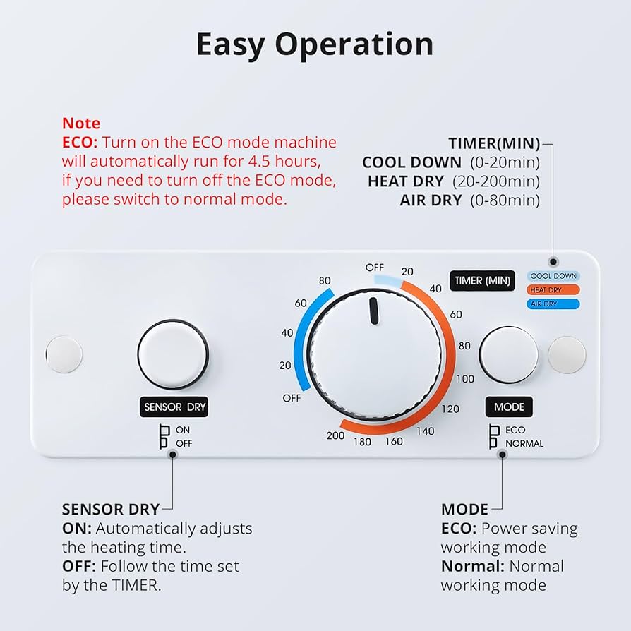 Amazon.com: SXYCMY Clothes Dryer, Portable Laundry Dryer